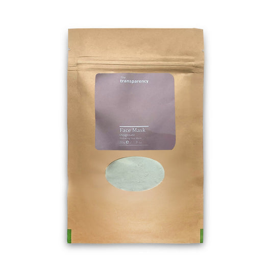 Oxygenate Face Clay Mask - Hydrating Formula - The transparency