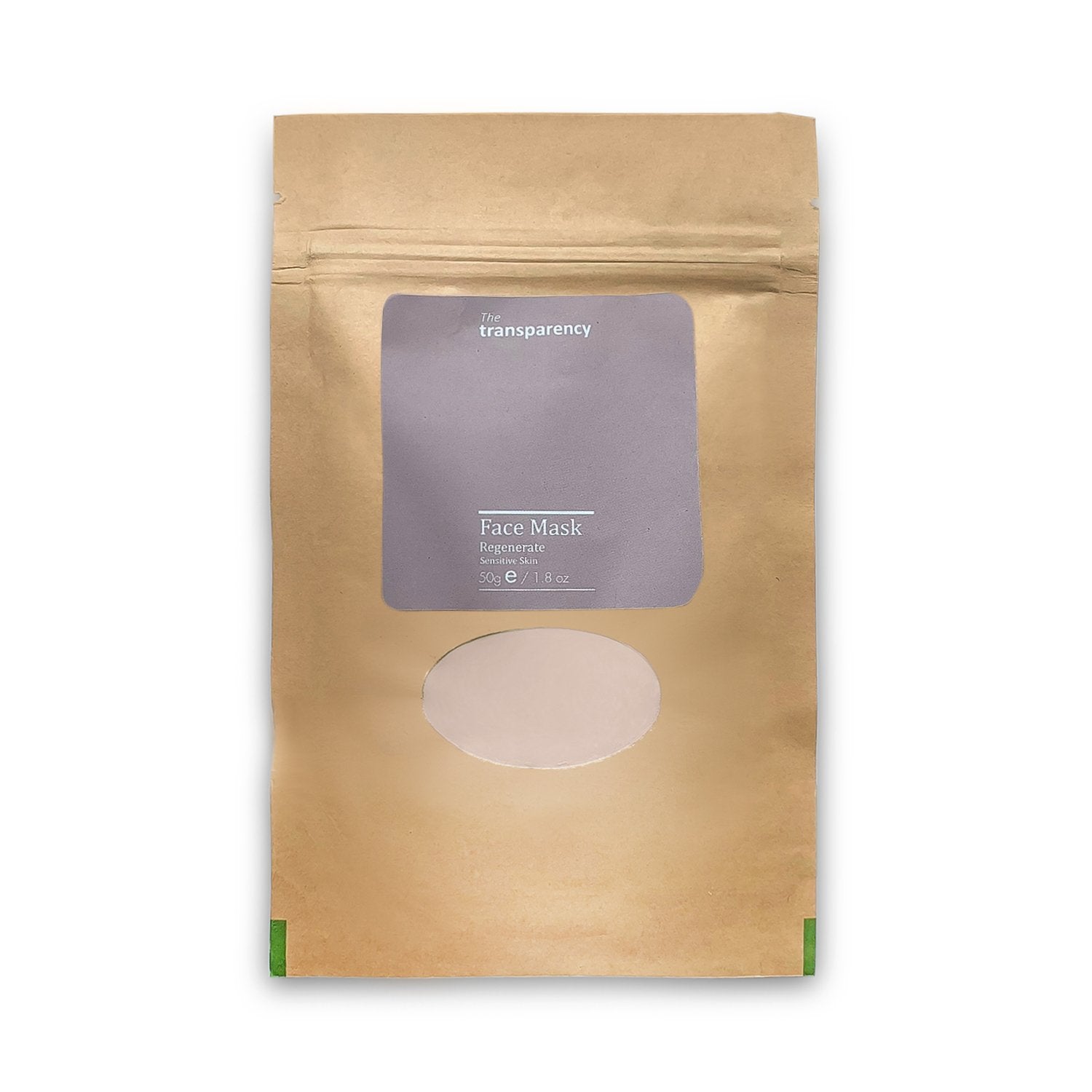 Regenerate Face Clay Mask - Sensitive Skin Pink Clay- The transparency