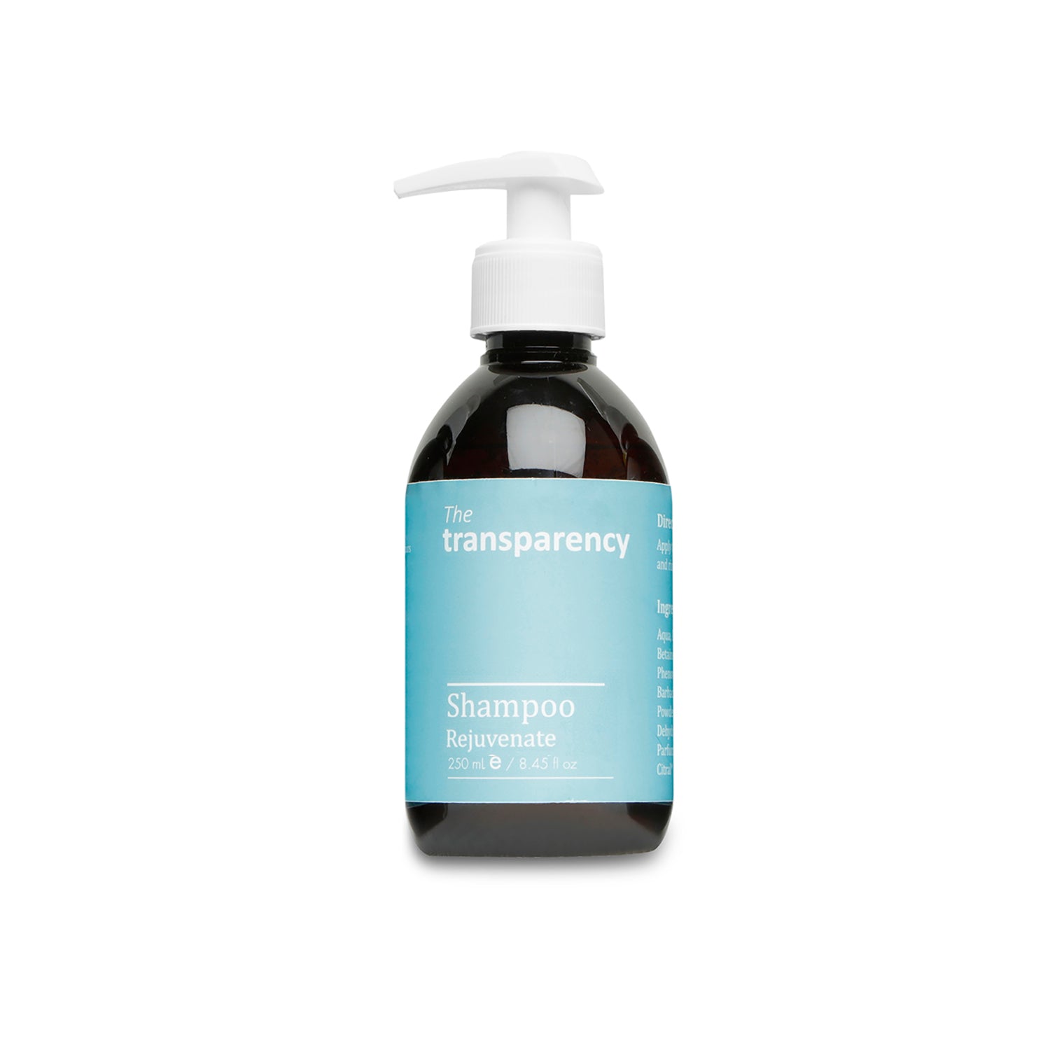 Rejuvenate Hair Shampoo - The transparency