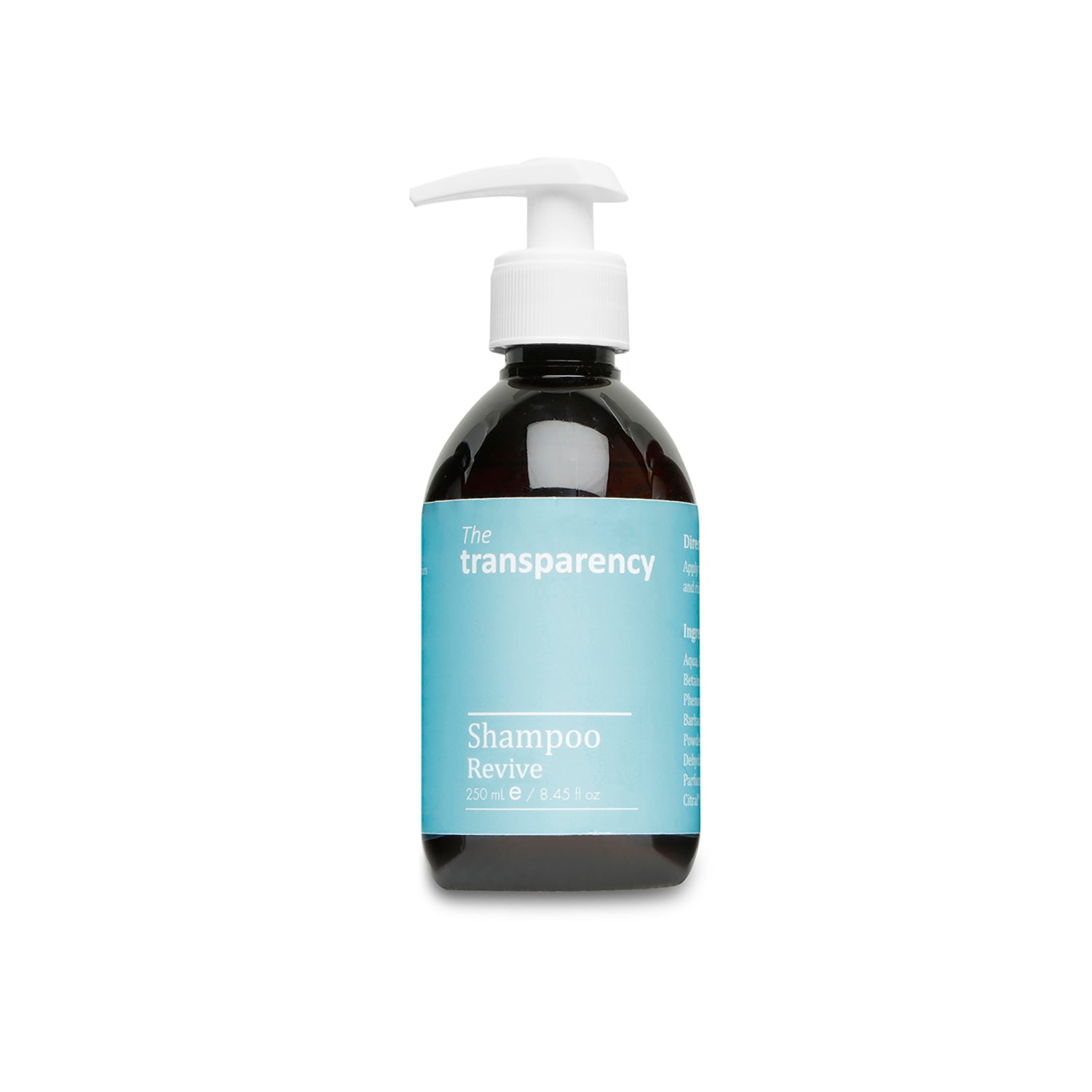 Revive Hair Shampoo - The transparency