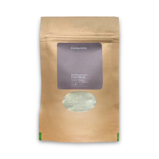 Soothe Face Clay Mask - Dry Inflamed Skin - The transparency